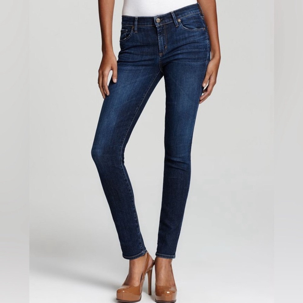 CITIZENS OF HUMANITY Avedon Low Rise Skinny Distressed